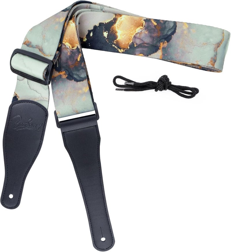 BestSounds Guitar Strap, Bass Guitar Strap, Electric and Acoustic Guitar Straps (Galaxy) - Image 1